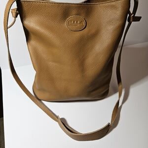 Brown Leather Shoulder Bag